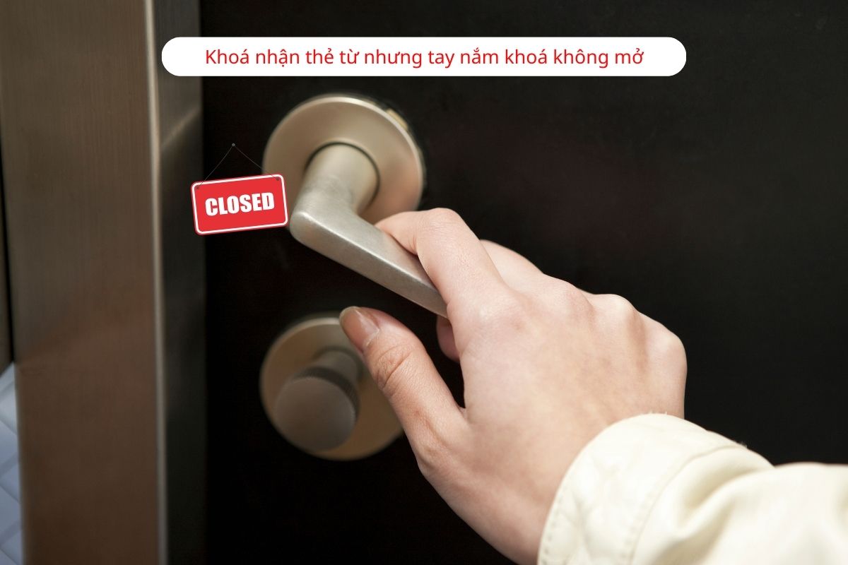 Hình ảnh Những sự cố thường gặp khi sử dụng khoá điện tử