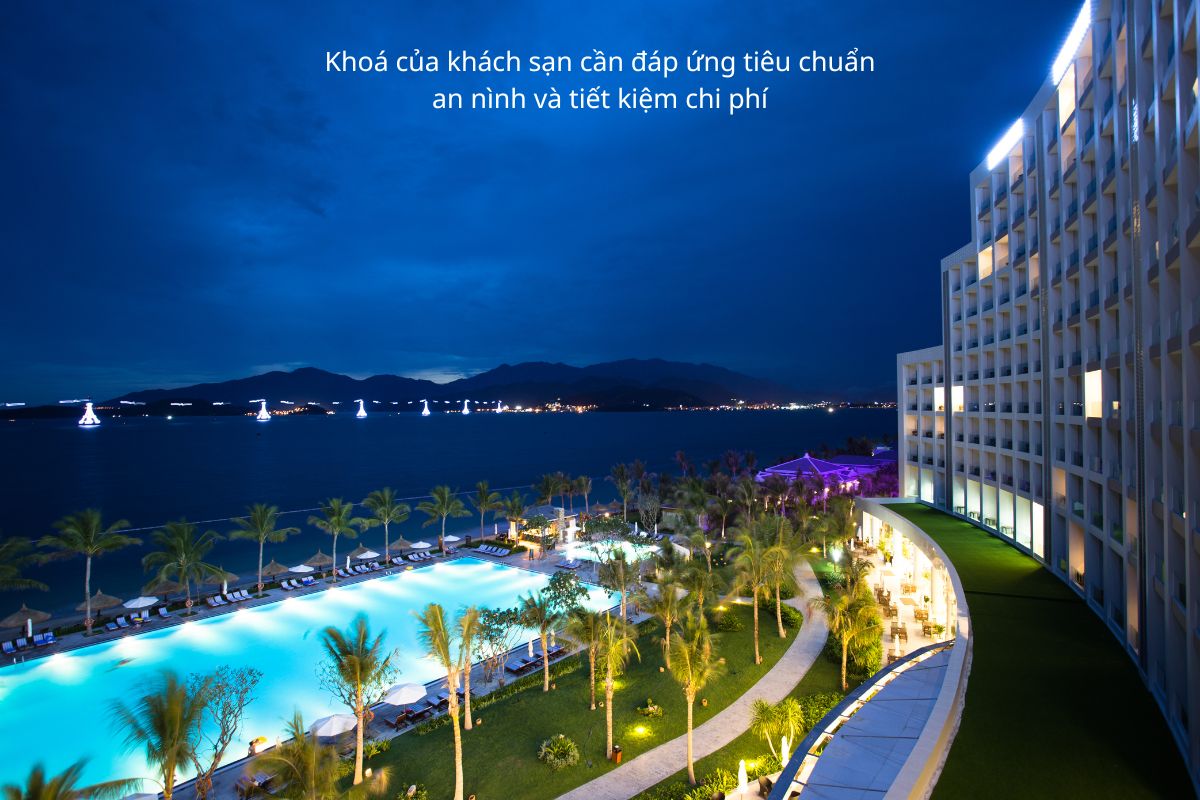 Hình ảnh khoá điện tử cho khách sạn
