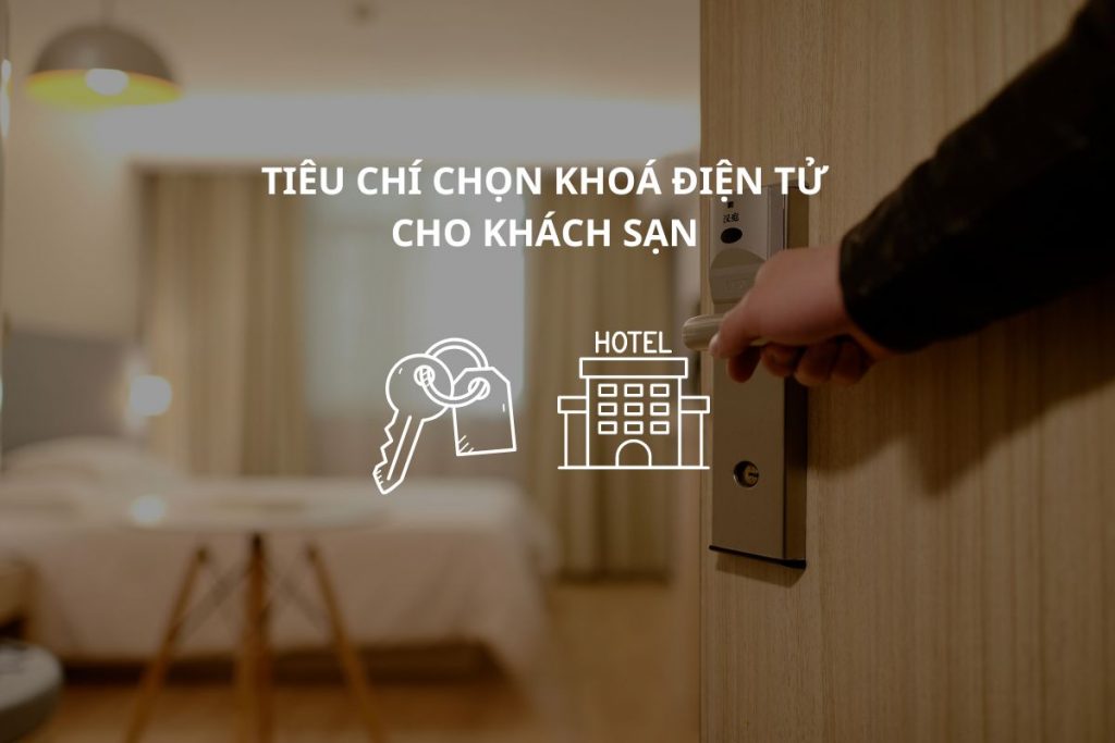 Hình ảnh khoá điện tử cho khách sạn